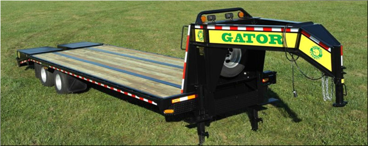 GOOSENECK TRAILER 30ft tandem dual - all heavy-duty equipment trailers special priced  Henderson County, North Carolina